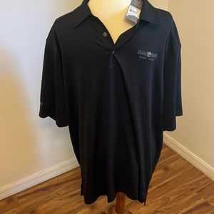 Mens golf polo shirt